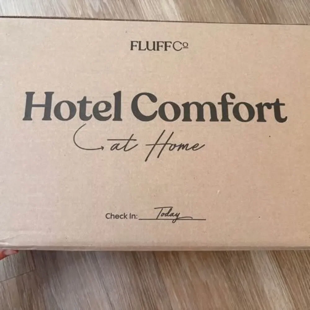 Fluff Co Hotel Down Pillow